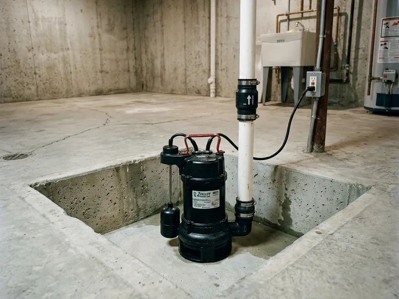 Sump Pump Installation Plumber in Bailey, TX